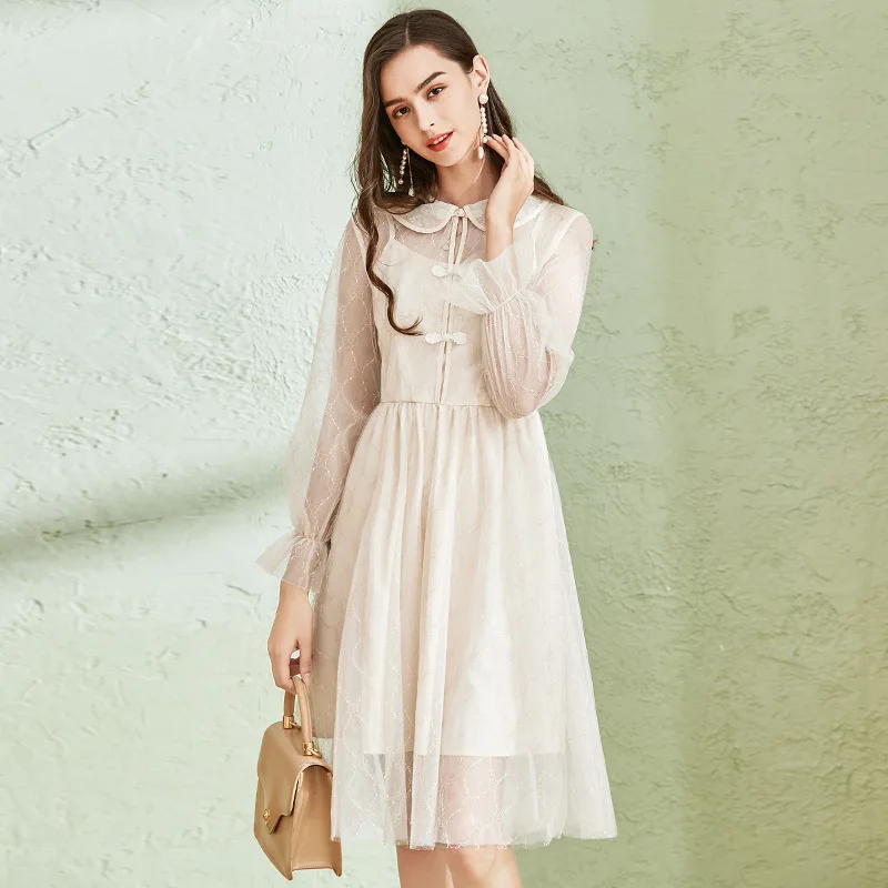 Женское платье-Ципао ancient ways wind улучшенное платье Ципао на раннюю весну 2020 |