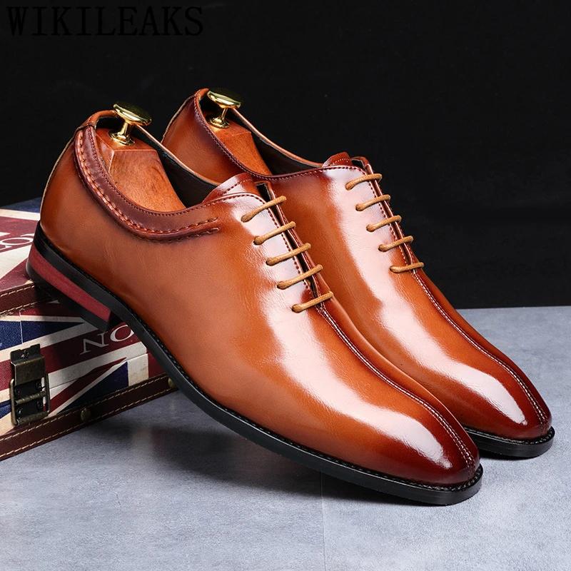 Модные туфли в стиле Дерби + мужская элегантная обувь для мужчин Итальянская