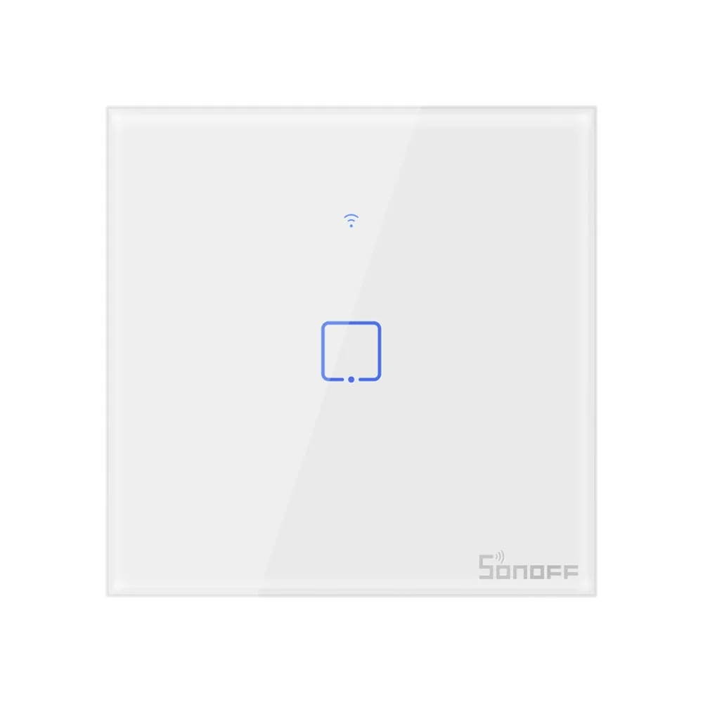 Переключатель Sonoff T2 с поддержкой Wi Fi и сенсорным управлением 433 МГц|android android|panel