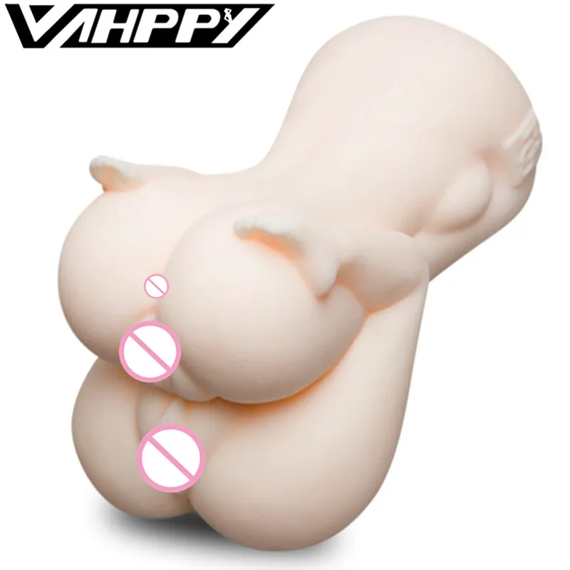 Секс-игрушки для мужчин Двойная силиконовая вагина и искусственная Мужская