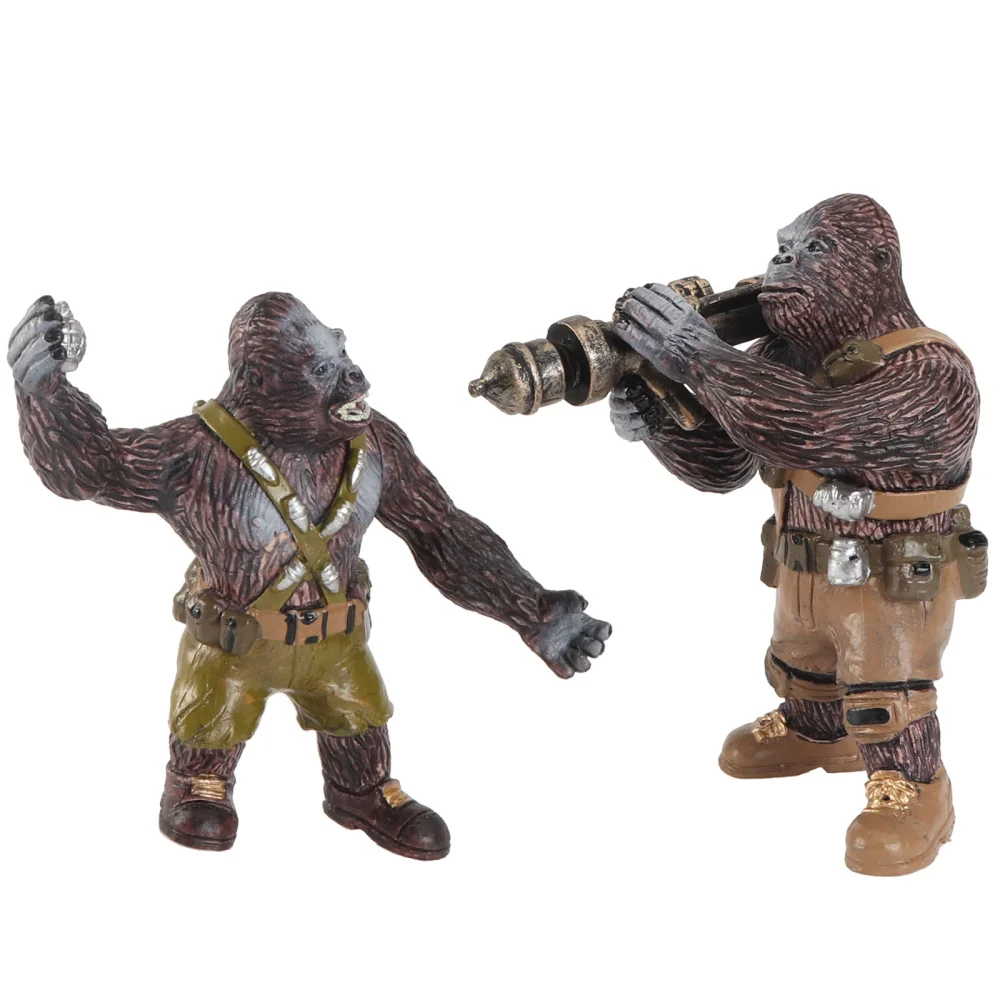 

1 Set Simulation Chimpanzee Ornament Gorilla Model Children's Plaything