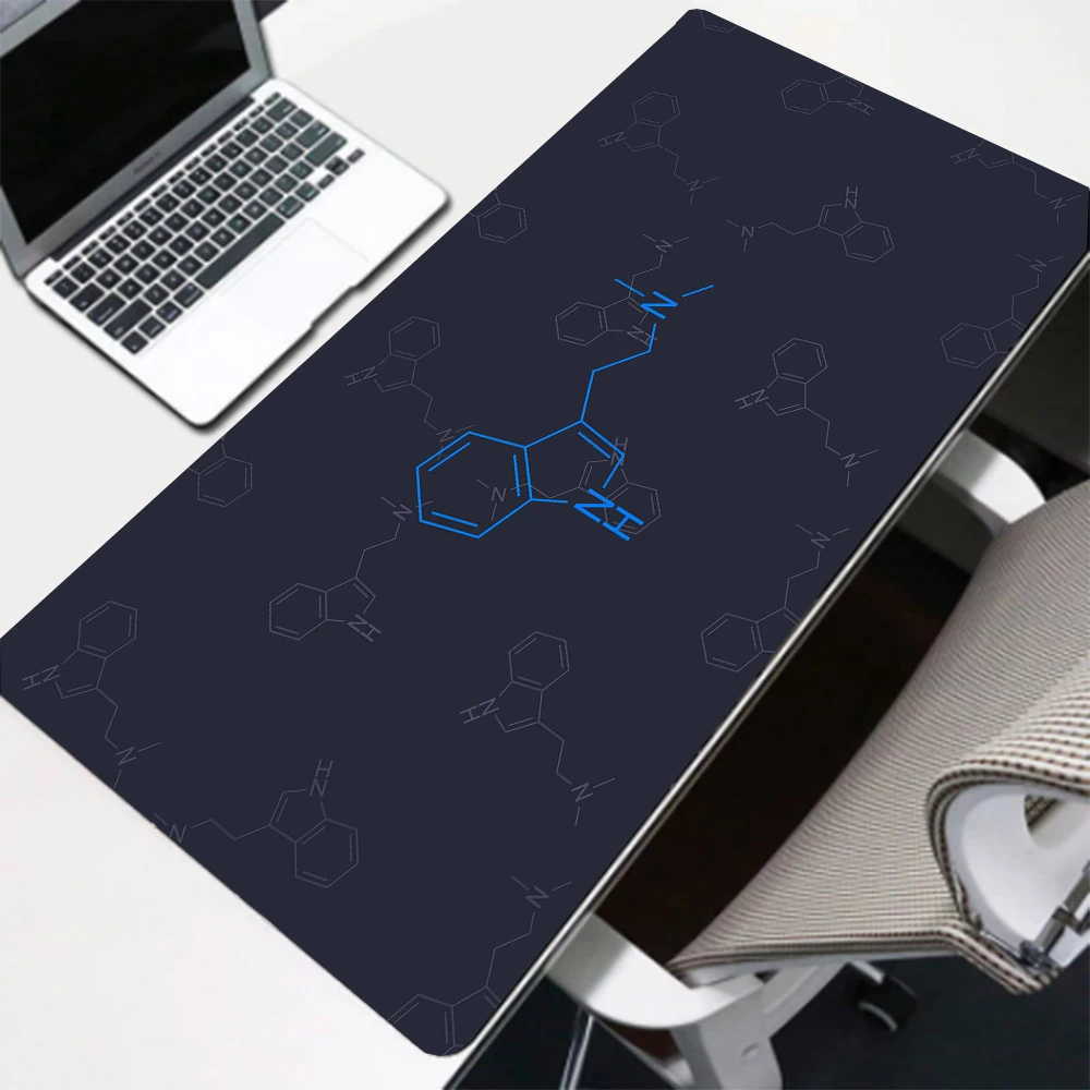 

Personality Mouse Pad Blue Black Rgb Gamer Accessories Table Mat Notebook Keyboard Non-slip Rubber Game Carpet Mini Pc