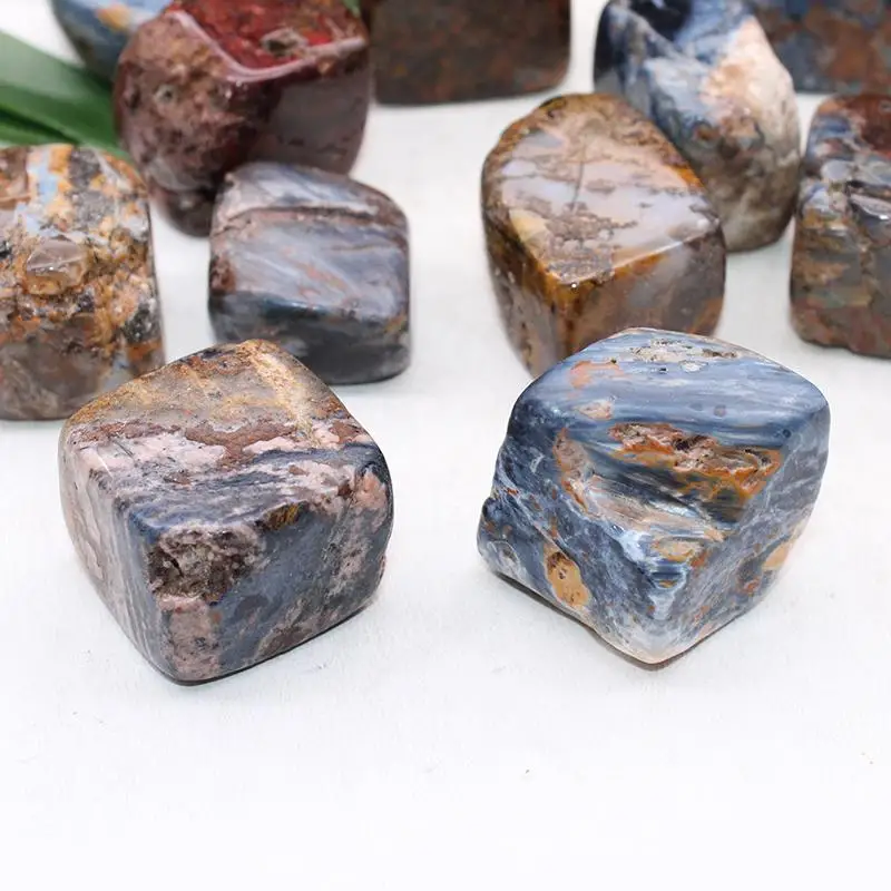 100 г с натуральными кристаллами гравия Pietersite оригинальные каменные украшения энергетический камень образец камня руды