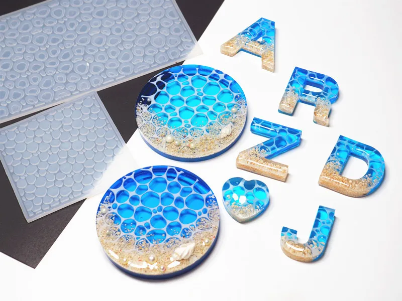 УФ-смола эпоксидная смола клей силиконовая форма ручная работа формы водные