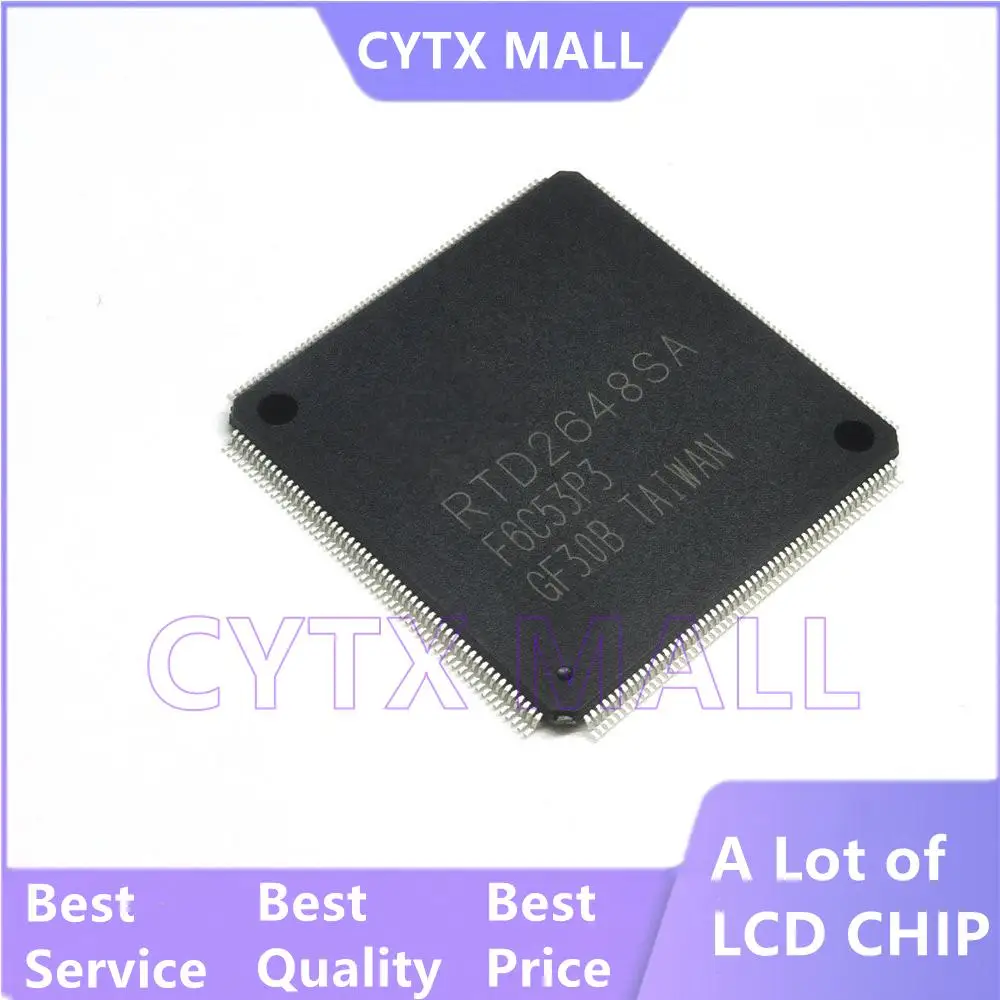 

New_original 2PCS NEW RTD2648SA RTD2648 QFP216 LCD CHIP IC IN STOCK RTD2648SA RTD2660H-GR RTD2644D-GR RTD2674U