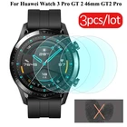 3 шт. закаленное стекло для Huawei Watch GT 2 46 мм GT2 Защитное стекло для Huawei Watch 3 Pro 3Pro Защитная пленка для экрана против царапин