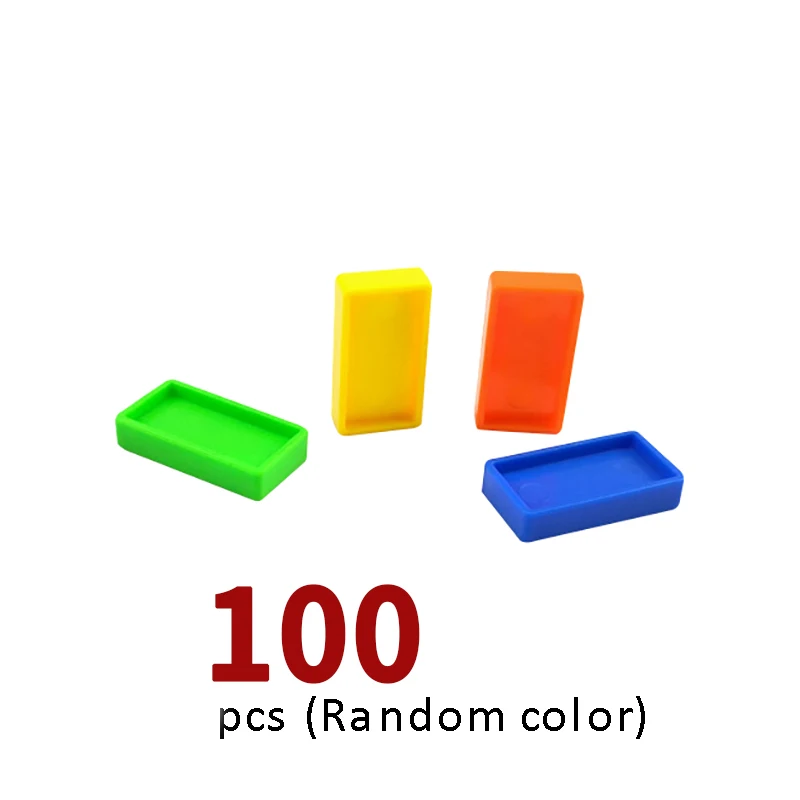 

100PCS/set Rainbow Wooden Domino Toy Set Kids Children Baby Dominoes Game Building Blocks Educational Natural Wood Toys Gifts