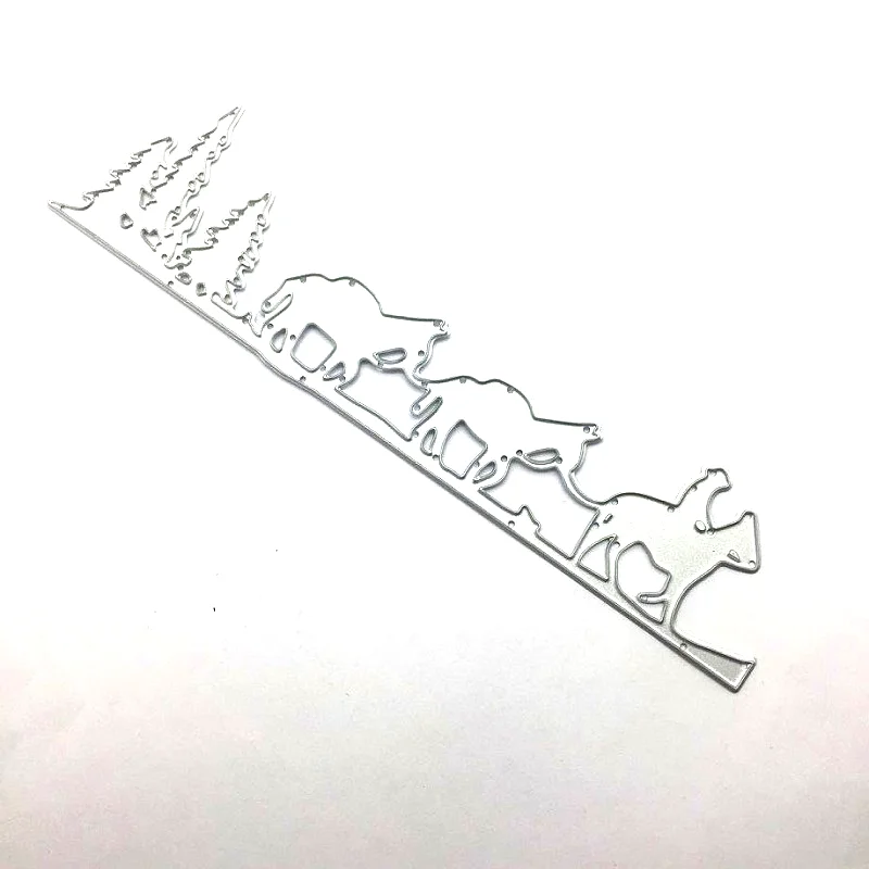 Grite 2019 трафареты из металла и стали для вырезания лошадиных поездок изготовления