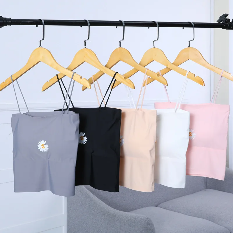 

Women's 2023 Bra Wrapped Chest Women's Bralette Push up Crop Wrap Tube Top Femme Lingerie Chest Vest Seamless Sleeping Underwear