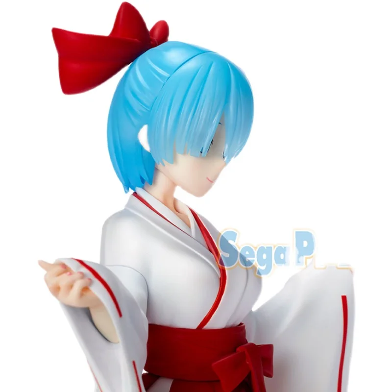 

100% Original Sega RE: ZERO - Starting Life In Another World Rem&Ram Witch Costume Figure PVC Action Model Toys Anime Figure