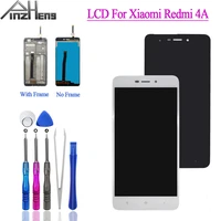 pinzheng phone lcd for xiaomi redmi 4a display touch screen digitizer replacement screen for redmi 4a lcd display with frame
