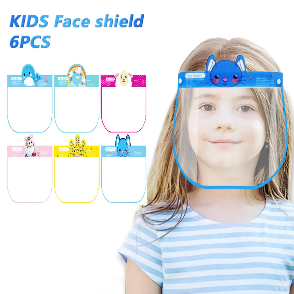 

Kids Face Shield Protector Mask Kitchen Oil Splash Anti-smoke Protective Mask Dustproof Respirator Mouth-muffle Windproof