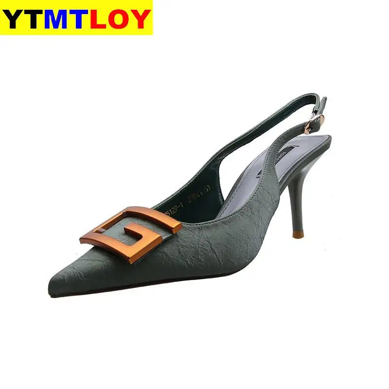 Туфли лодочки женские на высоком каблуке мягкая кожа заостренный носок