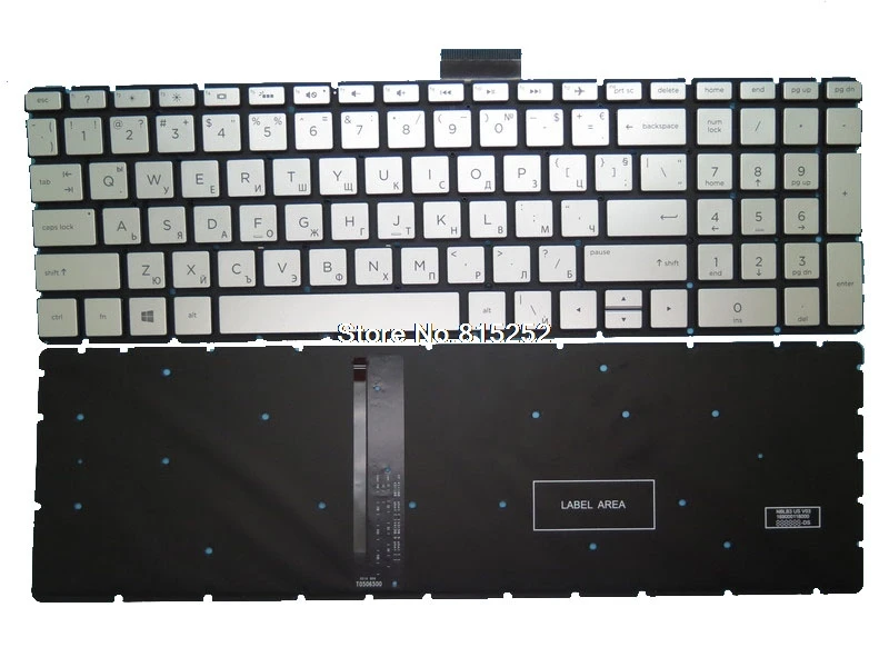 

Клавиатура с подсветкой для ноутбука HP 17-AK000 17-AK021CY 17-AK024CY 17-AK025CY 17-AK026CY 17-AK027CY 17-AK020CY Болгария BG 919794-261