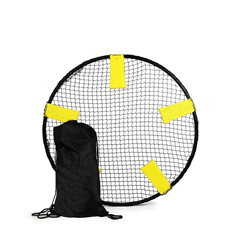 Спайк Набор для игры в мяч Мини пляжный газон волейбол с 3 шариками Spikeball фитнес оборудование для спорта на открытом воздухе команды