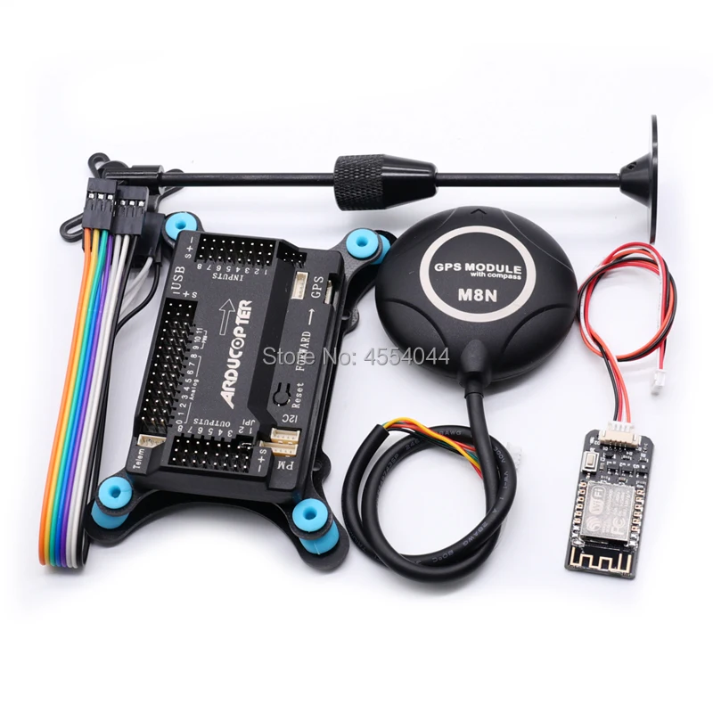 APM 2 8 Контроллер полета arducopter plane Ardupilot Wifi модуль M8N GPS стойка амортизатор | Игрушки