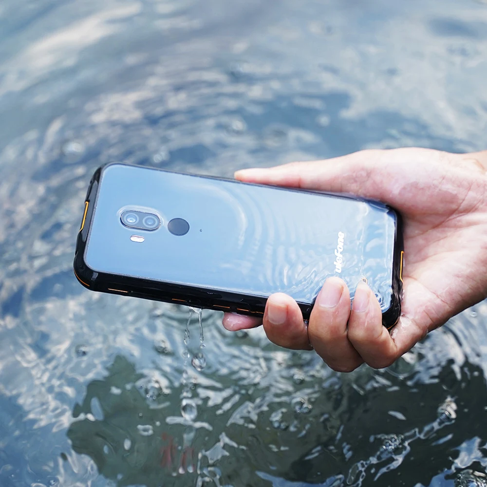 Ulefone Armor 5S NFC прочный мобильный телефон Android 9,0 4G LTE смартфон 4 Гб+ 64 Гб Беспроводная зарядка Водонепроницаемый IP68 MT6763 Otca-core