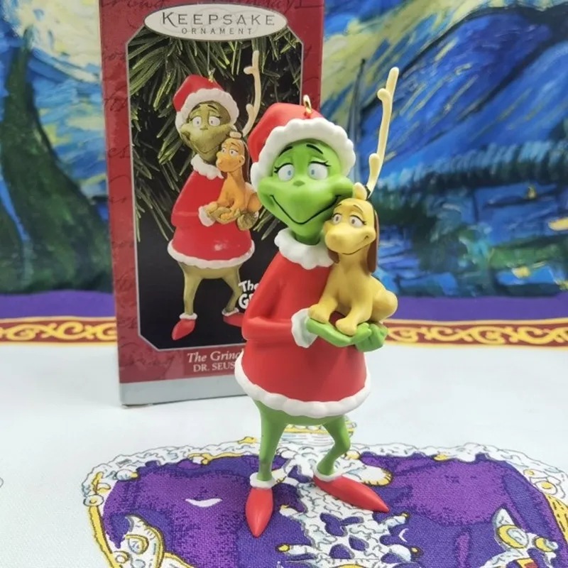 

1 шт. 10 см HMK украшения Рождественская коллекция Grinch