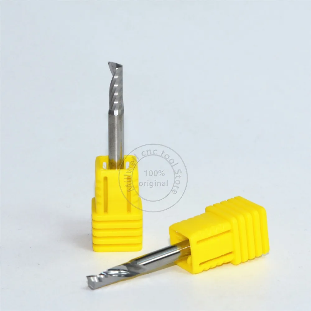 4mm*12mm Freeshipping CNC Solid carbide woodworking bit Tungsten Class-A1 Flute end milling cutter MDF PVC Acrylic | Инструменты