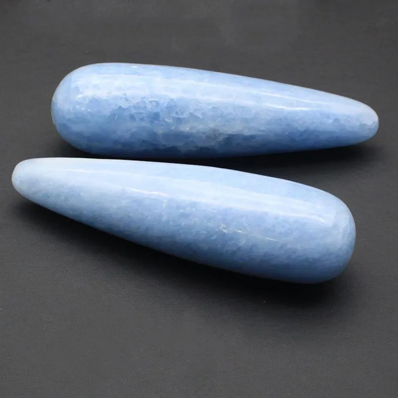 Массажная палочка Celestite кварцевые драгоценные камни натуральные Минеральные