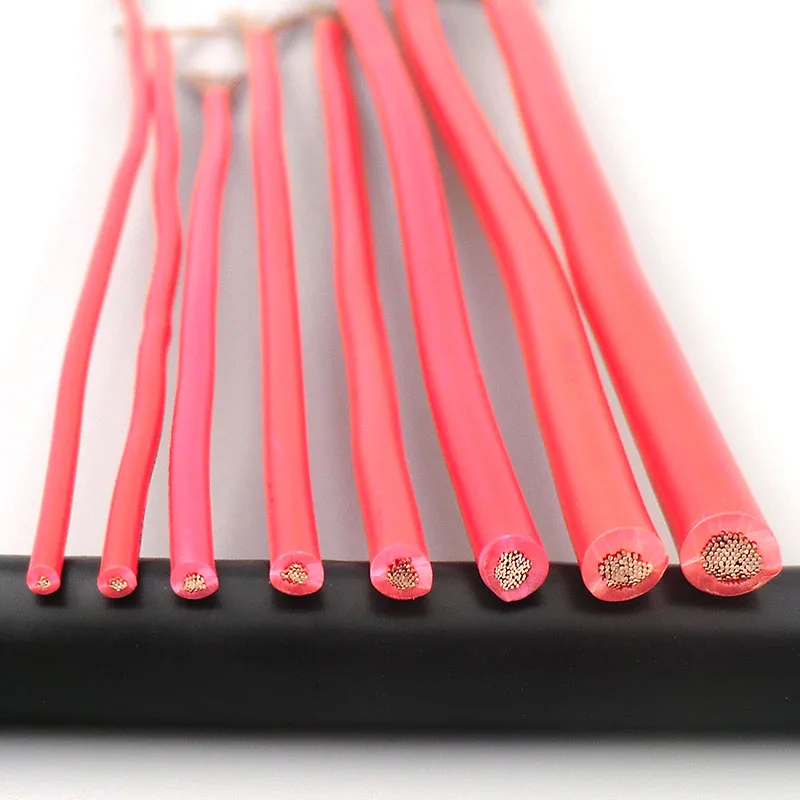 Мягкая электронная линия 100 мм² 22AWG одножильный многожильный бескислородный