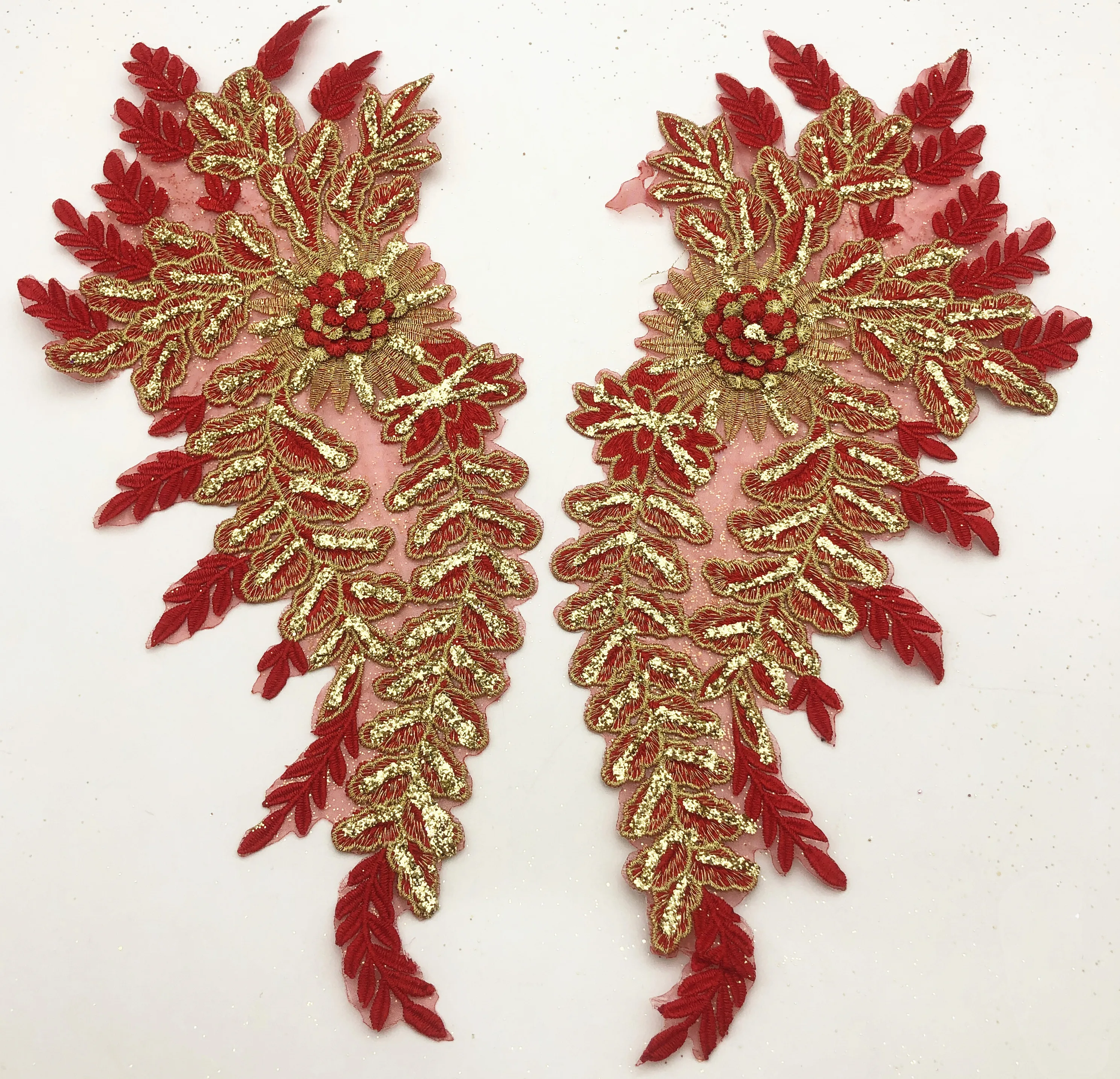 5 пар аппликация с цветочной вышивкой | Дом и сад