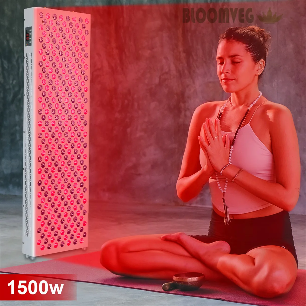 New 300W 600W 1000W 1500W Panel Full Body Red LED Light Therapy 630nm 660nm 810nm 830nm 850nm Infrared Lamp Grow |