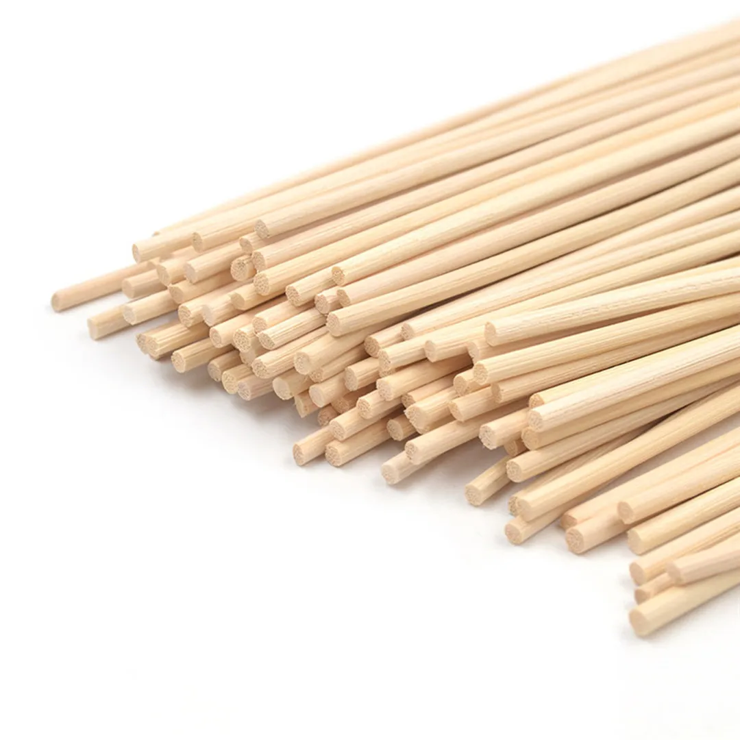 

100 PCS 3MM*24CM Nature Reed Diffuser Sticks Aroma Replacement Rattan Sticks for Air Freshener
