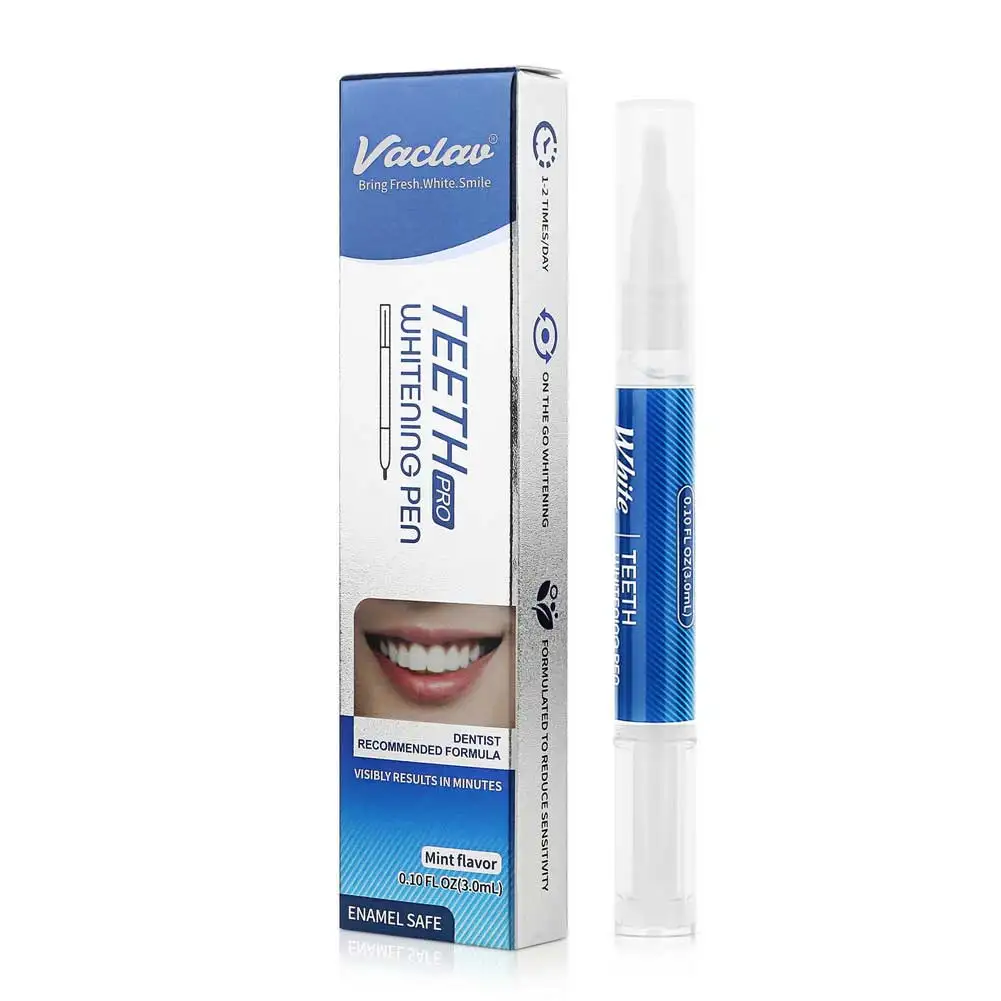 

Teeth Whitening Pen Dental Peroxide Bleaching Tooth Brightening Whitening Gel Pen Remove Stain