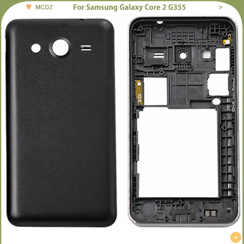 Новый чехол с аккумулятором для Samsung Galaxy Core II 2 G355 G355H G355HN задняя крышка панель