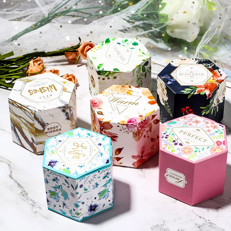 AVEBIEN-Caja de regalo de flores para bodas, cajas de cartÃ³n para regalos...