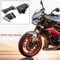 for street triple models 2011 2016 2015 2014 new motorcycle accessories black mobile phone holder gps stand bracket