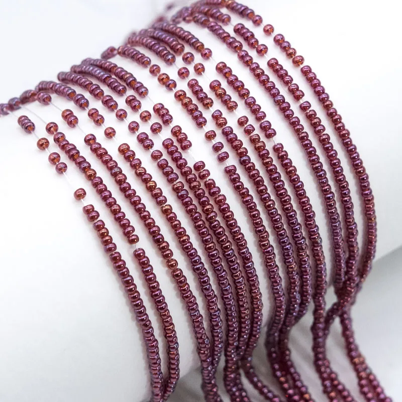 Материал для французской вышивки импортные рисовые бусины Япония Toho винтажная