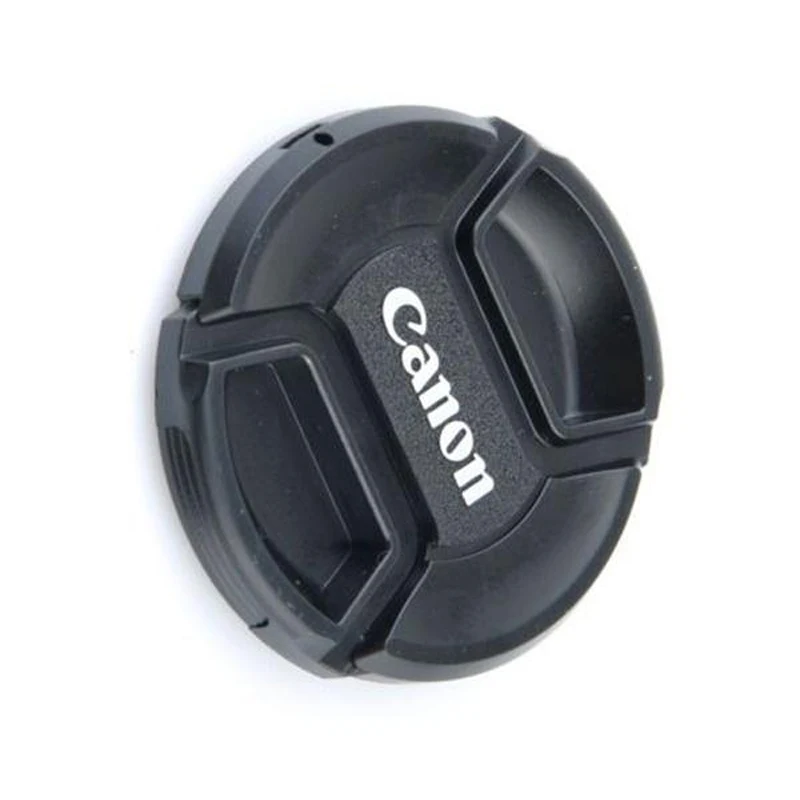 1 шт. защелкивающаяся передняя крышка 58 мм len Крышка Ремни для canon eos EF 18 55 250 черная