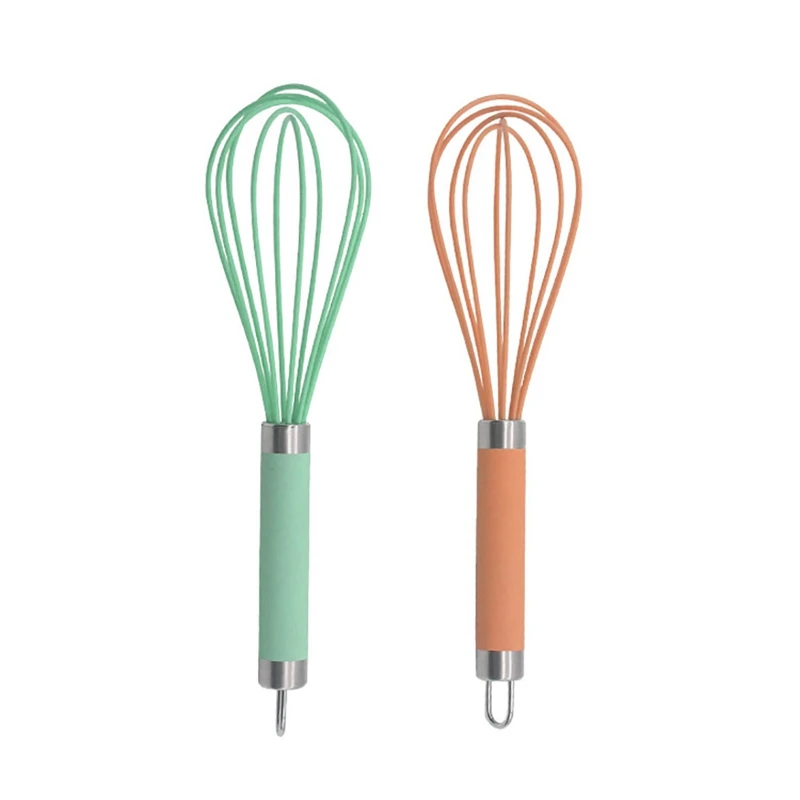 

Stainless Steel Wire Whisk Manual Egg Beater Blender Milk Cream Butter Beater Kitchen Baking Cooking Utensils Accessiores