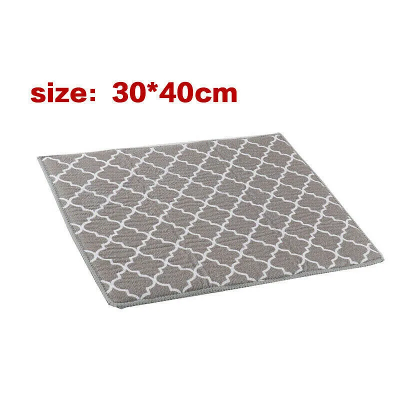 30*40 см Коврик для сушки посуды подушка чайного полотенца столовая посуда бар