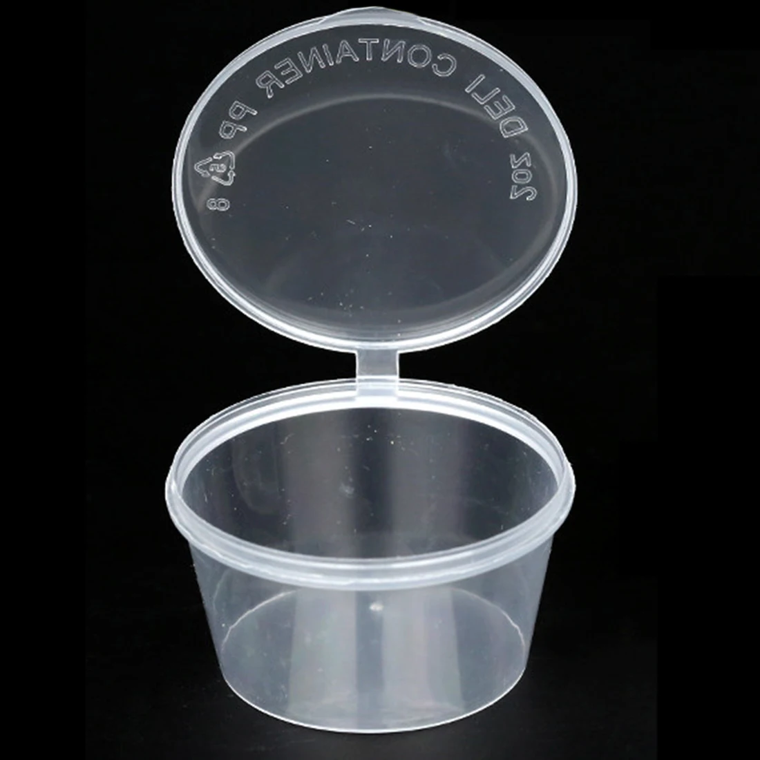 100 шт./компл. 50 мл/42 мл/32 мл пластиковые герметичные чашки для соуса контейнеры