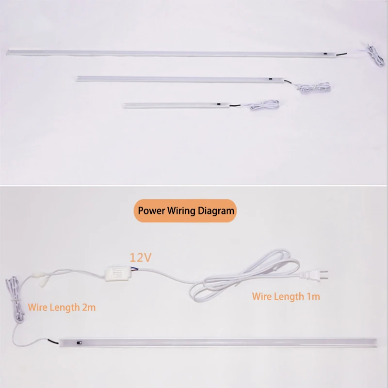 2pcs 4500k 12v camper accessories light car cabinet light awning rv interior marine caravan cabinet led kitchen lamp free global shipping