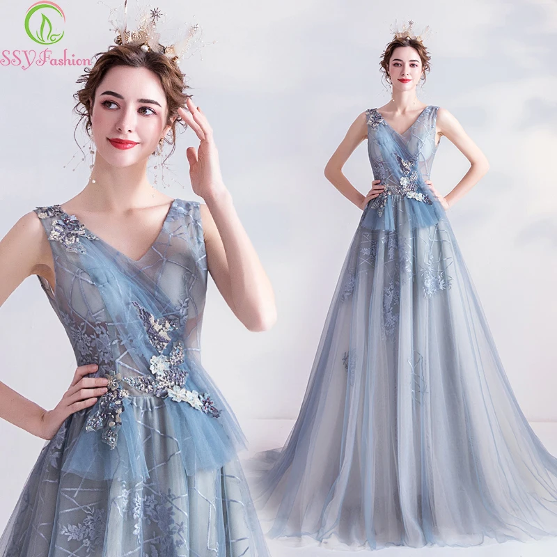 SSYFashion новая романтичная Женская Блестящая ретро юбка с V образным