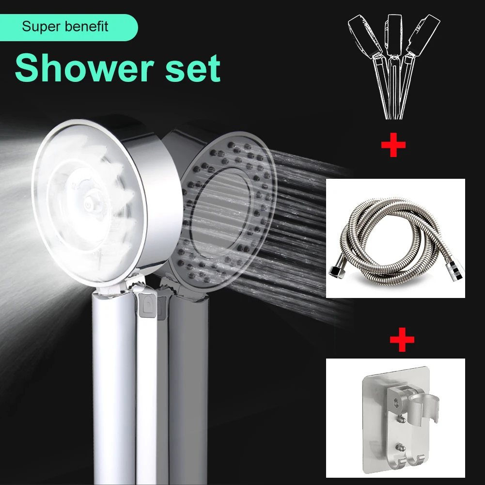 Дуплексная многофункциональная Лейка для душа с 59 дюймовым шлангом и