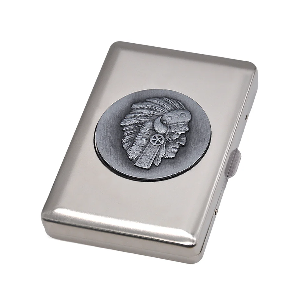 HORNET DANGER портативный металлический чехол для сигарет обычного размера органайзер