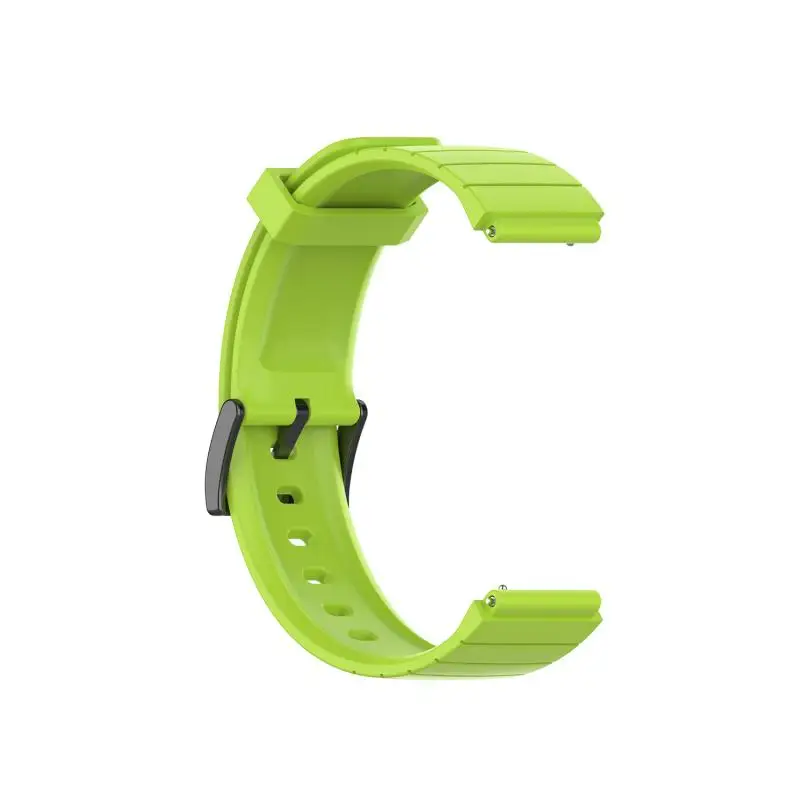 Мягкий силиконовый сменный спортивный ремешок для умных часов XIAOMI 18 мм