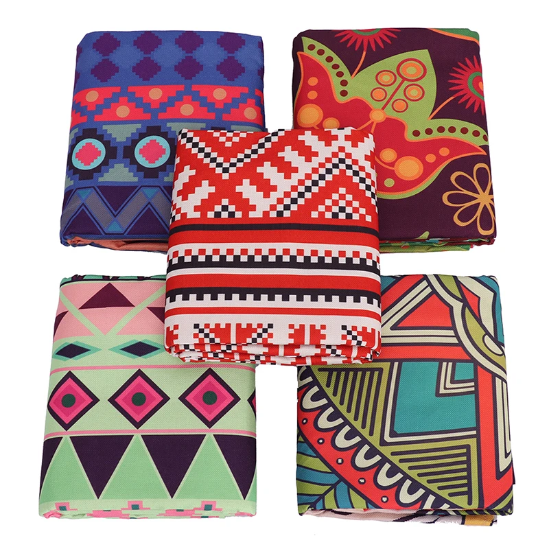 

140*260cm Bohemian Style Linen Tablecloth Waterproof Thick Rectangular Wedding Dining Table Cover Tea Table Cloth 1pc