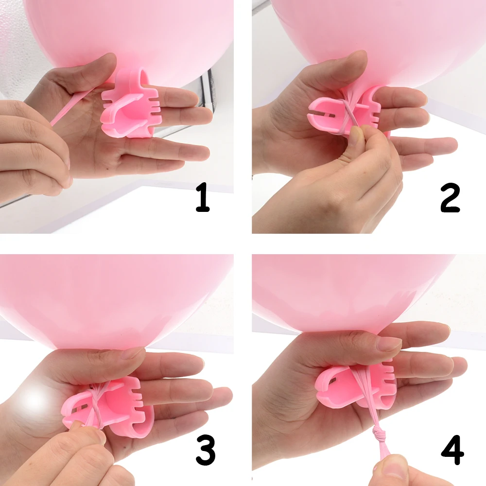 1 шт. латексный зажим для воздушных шаров|Воздушные шары и аксессуары| |