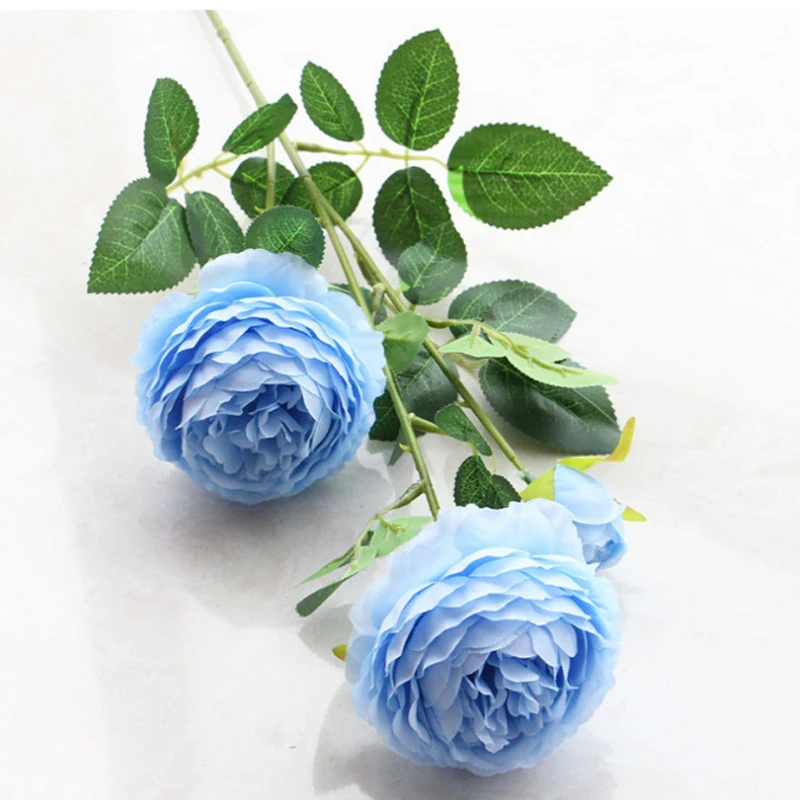 10 пучков/набор искусственные пионы в винтажном стиле|Искусственные и сухие