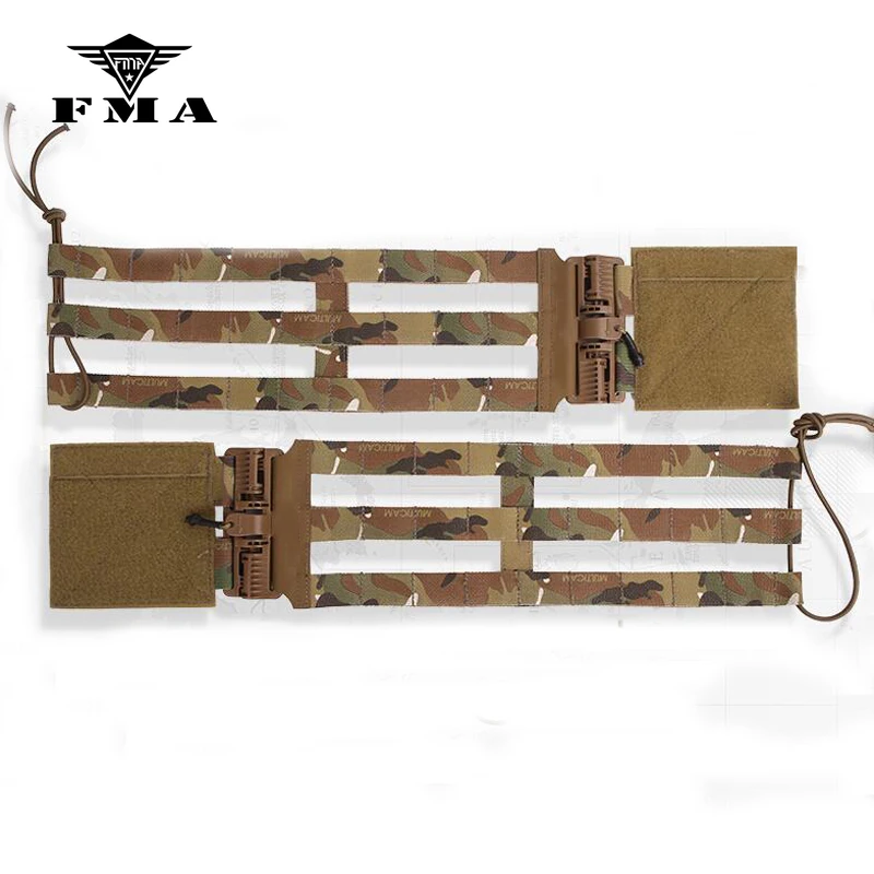 FMA Тактический 3-полосный скелетных поясом Bellyban MOLLE Quick Release Системы комплект