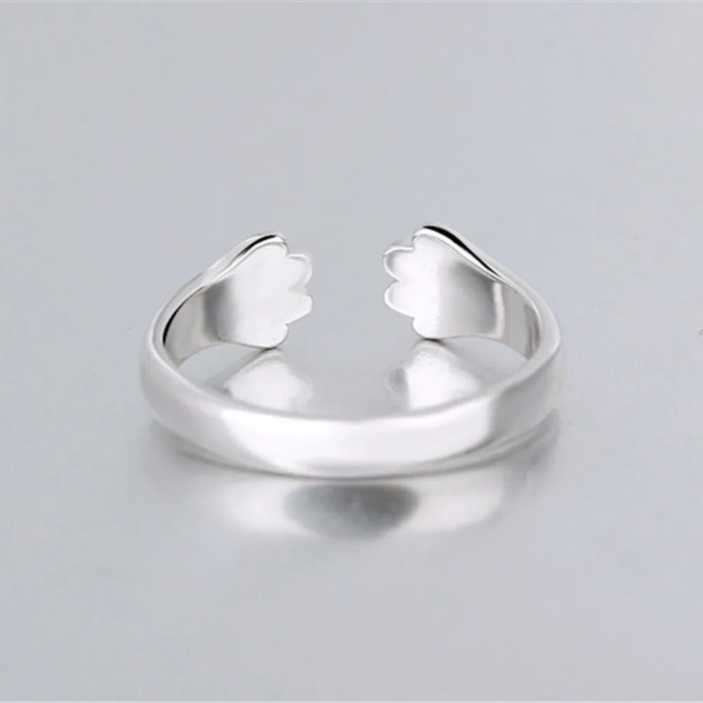 

Cute Dog Cat Paw Ring For Women New Fashion Claw Jewelry