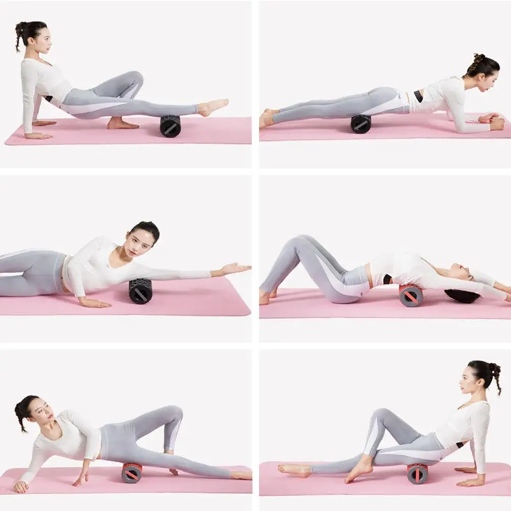 

Yoga Column Retractable Muscle Massage Roller Fitness Massage Muscle Hollow Relaxer Equipment Shaft Foam Portable H3T2