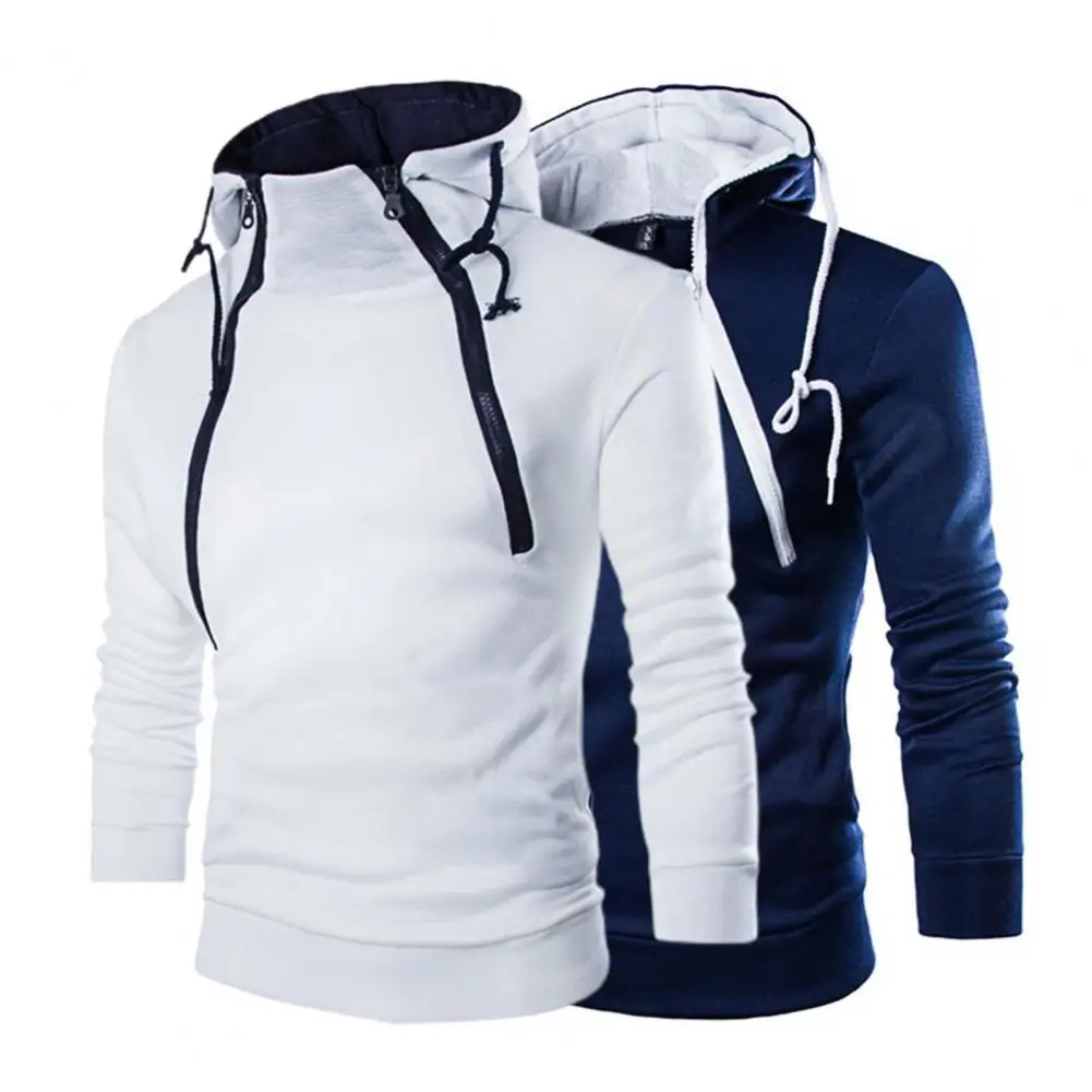 

Pullover All Match Long Sleeve All Match Zipper Fly Winter Hoodie for School