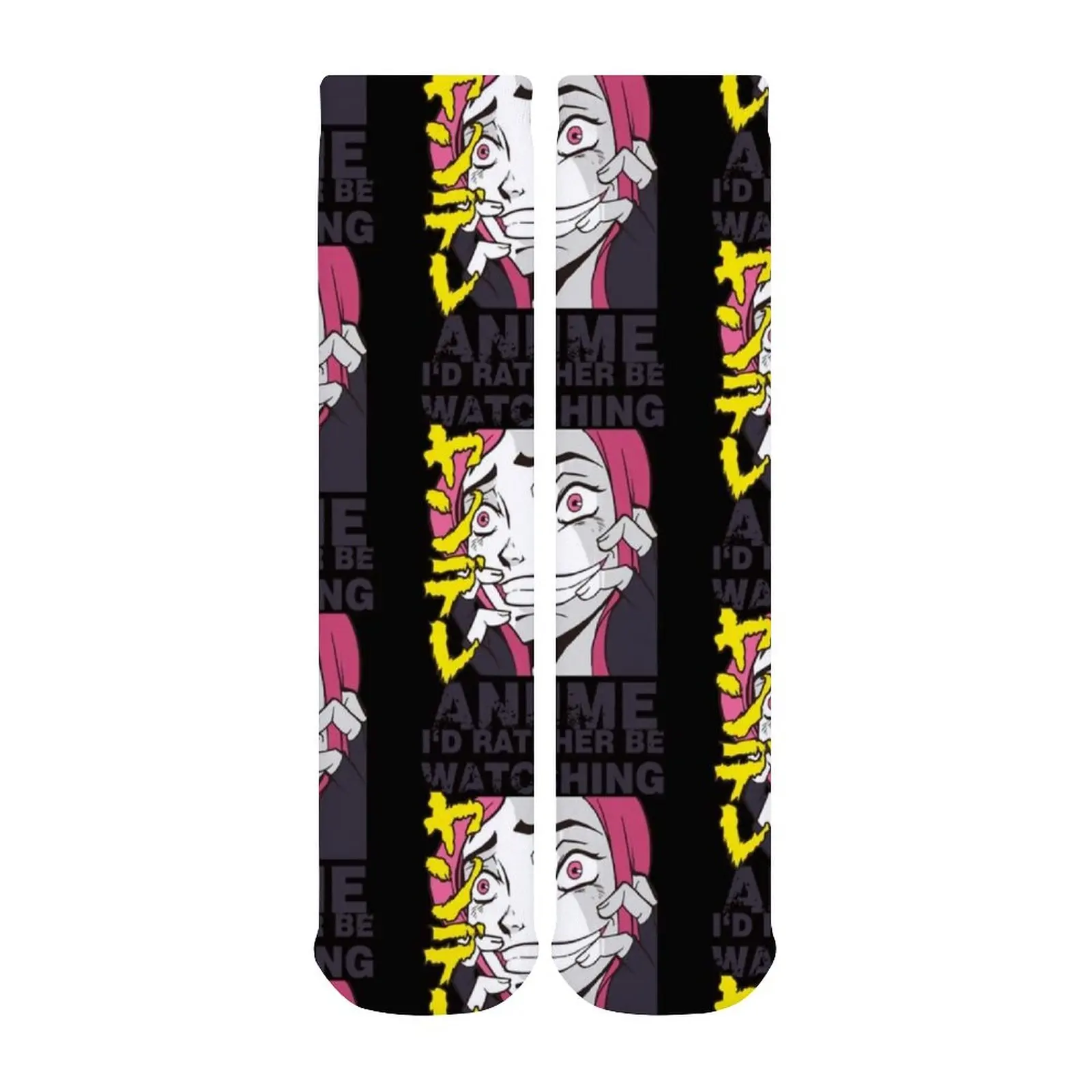 

Hunter X Hunter Socks Boy Large Chemical Fiber Stockings Pattern Winter No Slip Trendy Socks